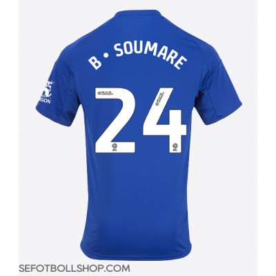 Billiga Leicester City Boubakary Soumare #24 Hemma fotbollskläder 2025-26 Kortärmad Billiga Leicester City Boubakary Soumare #24 Hemma fotbollskläder 2025-26 Kortärmad